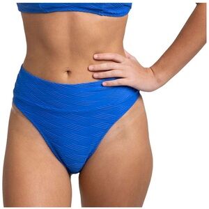 Rhythm. Maldives Hi Hip Banded Bikini Bottom - Cobalt | NWT